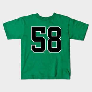 Number 58 Kids T-Shirt